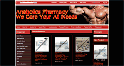 Desktop Screenshot of anabolicspharmacy.com
